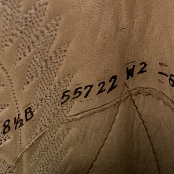 Unused Light Grey with Blue Panhandle Slim cowboy boots 👢 size 8 1/2 B width - Picture 10 of 12